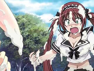 Dialogic Sentence case Anime Queens Blade Exiled Virgin Fanservice Compilation Rocks!