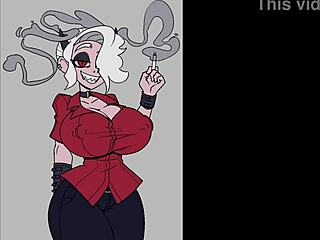 Emotional Slideshow Of Helltaker's Betrayal With Blonde Big Tits