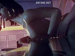 Pharah follada duro en hentai SFM de Overwatch