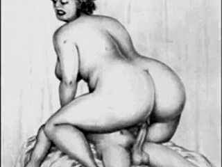 Vintage erotic drawings bring back steamy old-school vibes 😍. Check these classic sketches!