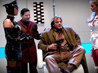 WhornyFilms Kinky Latex Orgy with Hot Babes  