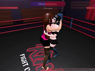 Yo, check out Nagini vs Julia in kinky fight club action!
