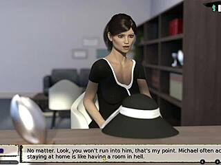 babysitter starts a steamy new routine at the office