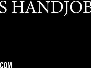 gonna help aubry out with a quick handjob