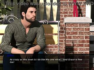 Pine Falls 8 har fantastisk store pupper-action i dette 3D hentai-spillet