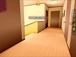 hey, why’s my stepmom teasing me with that bottle like it’s a cock in this hentai game?