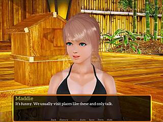 I, uh, explore my new family with blondes in this game