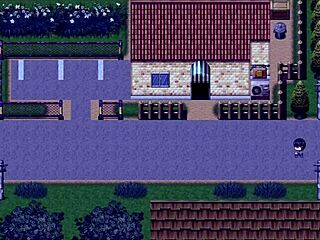 Dude, cumming on a girl's thighs in public at Nympho Village!