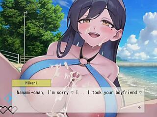 The otherworldly beach adventure unfolds with mysterious encounters on the shore.