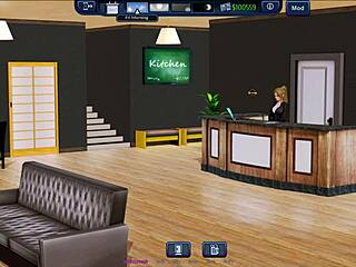 Harem Hotel 418 features curvy cutie in sexy anime outfit for steamy action.