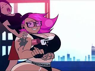 Princess Ethel in anime hentai adventure.