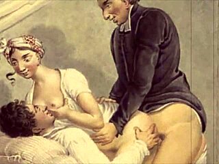 Vintage erotic drawings bring back steamy old-school vibes in unique style