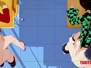 I enjoy yaoi orgy with naruto deku