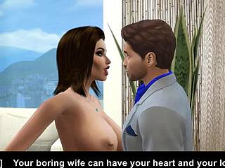 Svůdná sekretářka získá práci divokým jebáním