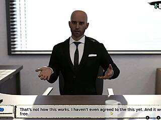 babysitter starts a steamy new routine at the office