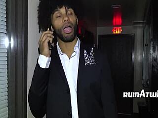 handsome black exec turns orgy bottom after girlfriend call