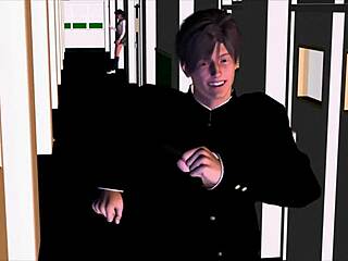 Yuna-sensei visits home and gets bound in this hentai