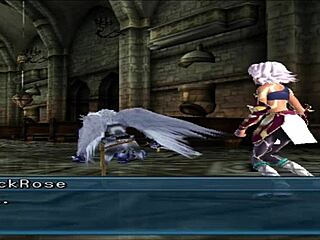 playing a wild hentai game on ps2 with big tits action.