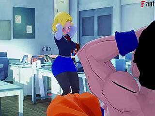 Dragon Ball Zex: Android 18 and Videl Crave Gohan's Action