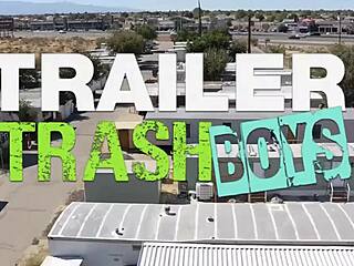 in the trailertrashboys series, johnny ford gets barebacked by dylan hayes in this american gay scene featuring deepthroat and big cocks.