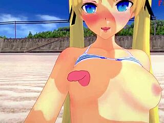 marie rose in bikini getting fucked on the beach