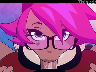 Princess Ethel in anime hentai adventure.