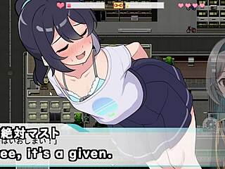 Outdoor flashing in anime game