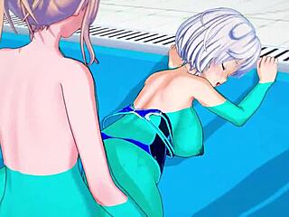 Pool L by Badpoipoi Gets Wild with Japanese Anime Action