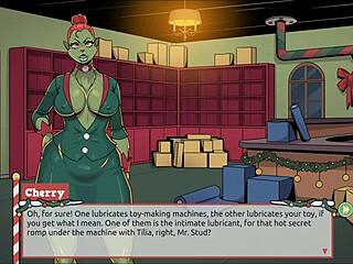 i was surprised the boss has a huge cock in this hentai game