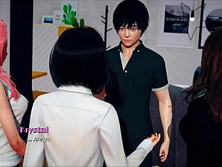 Exploring Wild Desires in Anime Hentai Game Scene.