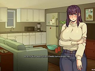 Big Boobs Futa and Sexy Bestie in Wild Hentai Action