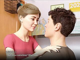 Sara's love route unfolds in university of problems part 2