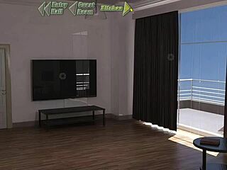 Η babysitter ξεκινά μια καυτή νέα ρουτίνα στο γραφείο