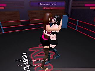 Yo, check out Nagini vs Julia in kinky fight club action!