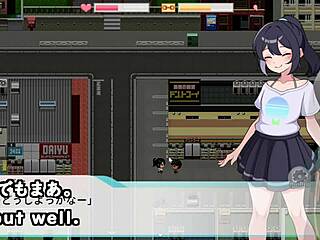 venkovní exhibice v anime hře