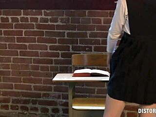 I caught a student misbehaving and had to discipline him hard