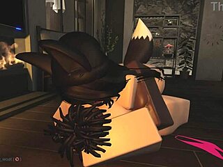 taking control over girl in bedroom