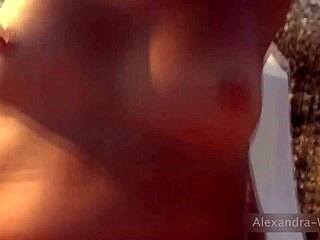 public orgy with milf cum covered on big tits