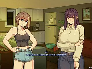 Big Boobs Futa and Sexy Bestie in Wild Hentai Action