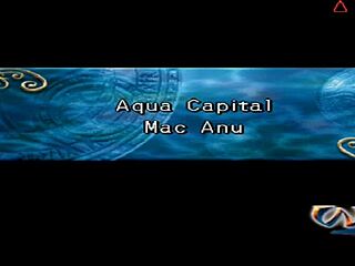 playing a wild hentai game on ps2 with big tits action.