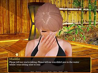 Uff, exploro mi nueva familia con rubias en este juego