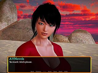 게임 속 새 가족 섹스 다이내믹스 탐험