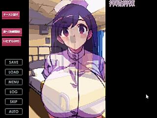 Hentai Game: Busty Hospital Nurses Give Intense Paizuri to Lucky Player
