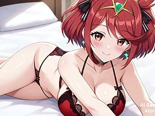 check out this pyra xenoblade hentai collection, all nude and ai generated