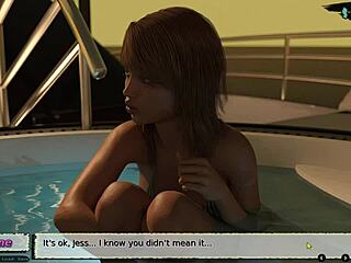 Babysitter 07 Hosts Pool Party On Yacht