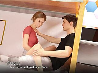 Sara's love route unfolds in university of problems part 2