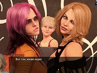 Exploring sexy hentai teacher antics in outdoor 3D cartoon scene