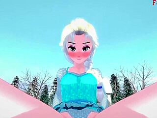 Elsa gets pounded hard in Frozen fantasy 3D cartoon
