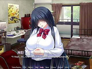 Bullied Bribe Ep1 starts with grabbing huge anime tits