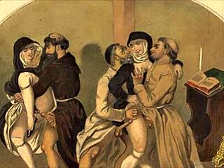 Old-School erotische Zeichnungen bringen Vintage-Vibes zum Leben